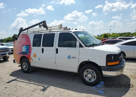 2014 Chevrolet Express G2500 из США, поврежденный, VIN 1GCWGFCA6E1914848